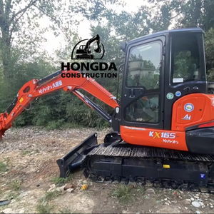 ใช้แล้วรถขุดขนาดเล็ก Kubota KX165 6T ตีนตะขาบขนาดเล็ก - Product Image 1
