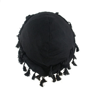 <span class=keywords><strong>Bonnet</strong></span> <span class=keywords><strong>Homme</strong></span> Doublé Pull-over Européen-Américain, Nouveau <span class=keywords><strong>Bonnet</strong></span> Croisé <span class=keywords><strong>avec</strong></span> Bord à Pompon, Coiffure Personnalisée, <span class=keywords><strong>Bonnet</strong></span> à Queue Torsadée - Product Image 5