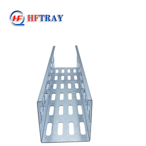 Bac à câbles perforé galvanisé robuste et personnalisable, en acier inoxydable, pour câblage industriel, capacité pour câbles - Product Image 3