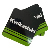 Sous-verres carrés en bois Giftway en gros avec support en liège, design contemporain écologique pour impression par sublimation