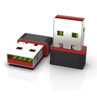 Mini adaptador inalámbrico USB WiFi Dongle USB2.0 150Mbps WLAN LAN Wi-Fi Dongle receptor para PC escritorio tableta USB WIFI tarjeta de red