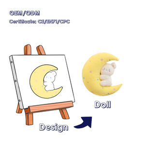 Fabricant de jouets en peluche sur mesure, jouets en peluche personnalisés, oreiller animal, poupée en peluche de 20 cm, sur mesure - Product Image 6