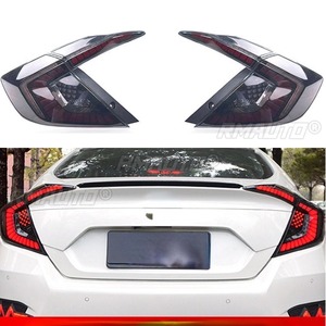 ชุดแต่งไฟท้ายรถยนต์สำหรับ Toyota Civic รุ่นที่ 10 ปี 2016-2020 ไฟท้าย LED ด้านนอก ชุดไฟเบรกหลัง - Product Image 1