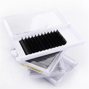 Pestañas de volumen individual Pestañas de volumen de color <span class=keywords><strong>ruso</strong></span> Abanico fácil Volumen esponjoso Extensión de pestañas Extensiones de pestañas de color - Product Image 6