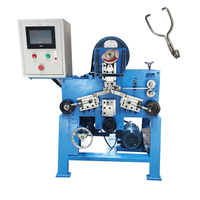 Machine à cintrer à crochet automatique de fil de 8mm facile à utiliser PLC et composants de noyau de moteur 220v pour la formation de poignée de pot et de boucle en métal