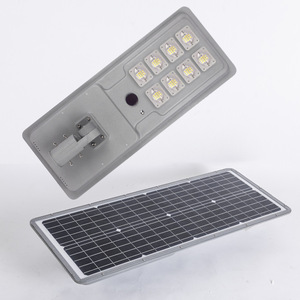 ไฟถนนพลังงานแสงอาทิตย์ 80W 100W แบบรวม LED ติดผนัง อลูมิเนียมอัลลอยด์ แผงโซลาร์เซลล์โมโนไซริเดียม - Product Image 2