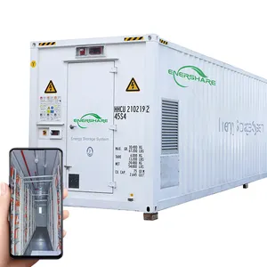 10 Jaar Levensduur Outdoor Batterij Kast 1MWh 5MWh 10MWh 20ft 40ft Container Bess Solar Batterij Energie-opslag Systeem