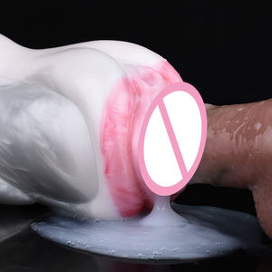 Drop Shipping Animal Masturbación masculina para hombres Doble canal Bolsillo Coño Fantasía Animal Juguetes sexuales - Product Image 6