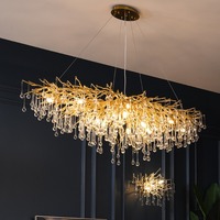 Lustre de haricot magique de concepteur minimaliste nordique pour des lumières décoratives de bande moyenne de Hall d'exposition de barre de Restaurant de salon