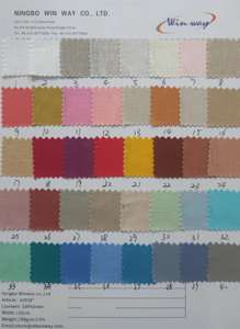 100% Hữu Cơ Dệt Vải Lanh Thoáng Khí Căng Đá Rửa Sạch Đồng Bằng Màu Sắc Cho Cô Gái Nhà Dệt May 190gsm Cho Quần Áo Bộ Đồ Giường - Product Image 2