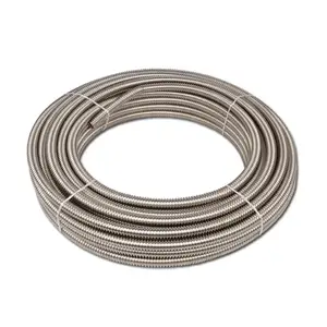 Bellows Metal Water Hose Faucet Hose Stainless Steel Water Heater Hoses 1/2 Inch Corrugated Pipe Water Heater Supply Line