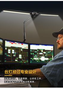 Luce di tendenza per Selfie a due teste per la casa camere da letto Decorative per il trucco per la lettura del tatuaggio da tavolo lampada da tavolo a corrente continua per sala lettura - Product Image 5