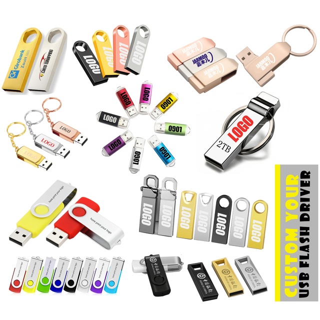 Custom Promotional Gift Classic USb Flash Drive 3.0 2.0 Metal Custom USB Flash Drive Custom Logo Promotional USB Flash Drive