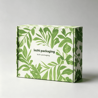 Boîte en carton pour envoi postal, emballage de luxe, impression de logo personnalisé, boîte en carton pour cosmétiques