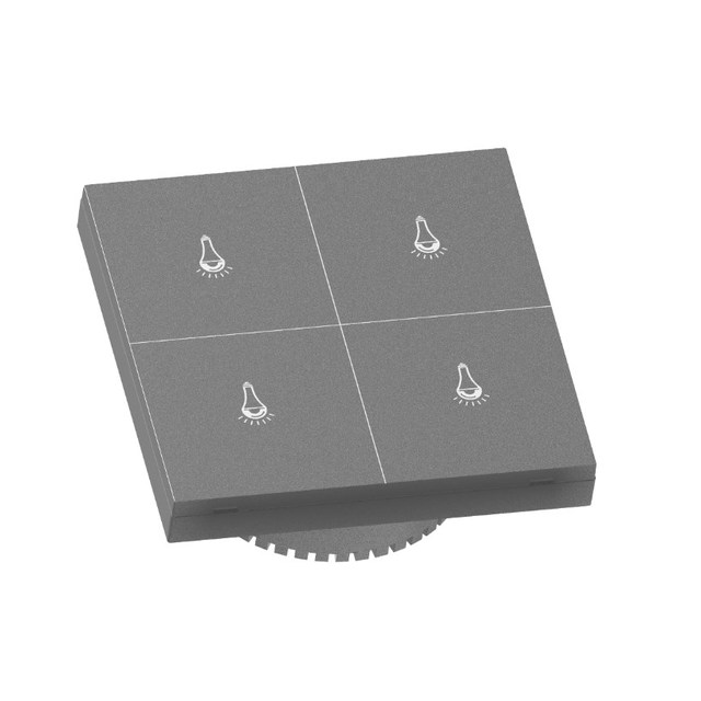 Tuya App Intelligent Smart Scene Switch Voice Control Touch Switch Wireless Wifi Scene Switch