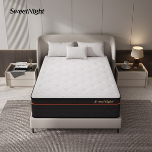 Colchón de Lujo Moderno para Hotel, Tamaño King/Full, Comprimido en Caja, Espuma Viscoelástica de Gel, Firmeza Media, Diseño Híbrido SWHM02 - Product Image 6