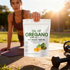 Mélange d'huile d'<span class=keywords><strong>origan</strong></span> naturelle et d'huile de nigelle pour le soin immunitaire quotidien et le soutien respiratoire – Stock local aux États-Unis, expédition rapide - Product Image 5