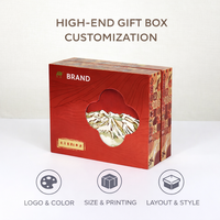 Boîte d'emballage rigide haut de gamme personnalisée pour toniques, avec impression de logo et options de finition d'inserts sur mesure, pour miel, ginseng et nid d'oiseau.