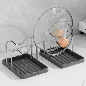 Organizador Multifuncional de Cocina para Tablas de Cortar, Cucharas, Utensilios, Espátulas de Plástico, Cucharas para Arroz, Soporte para Tapas de Ollas - Product Image 6