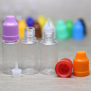 Rỗng ống nhỏ giọt lọ mềm pet chai 10ml 20ml 30ml Pet nhựa Refillable chai với childproof cap và dài mỏng tip - Product Image 1