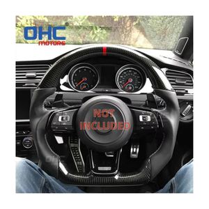 वोल्कस्वैगन वीडब्ल्यू गोल्फ के लिए अनुकूलित वास्तविक कार्बन फाइबर स्टीयरिंग व्हील गोल्फ 7 <span class=keywords><strong>r</strong></span> Gi स्टीयरिंग व्हील - Product Image 1