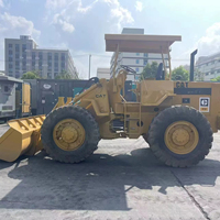 Robuster Kompakt-Radlader für Landschaftsbauarbeiten Gebrauchter CAT910H Radlader