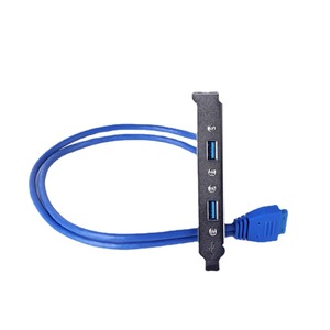 Cable adaptador USB 3,0 de 20 pines a USB 3,0 dual para expansión de placa base de PC - Product Image 3