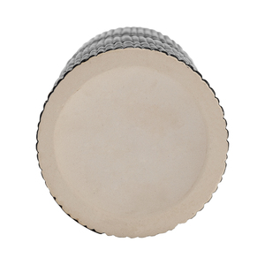 Vaso cilindrico in ceramica con rivestimento decorativo per fiori, ideale per soggiorno, cucina, camera da letto, ufficio, decorazione per la casa. - Product Image 5