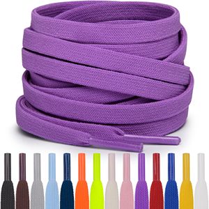 Lacets de chaussures de sport épais pour baskets, lacets plats durables pour chaussures de course et de sport - Product Image 2