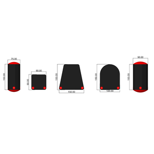 Equipo de Obstáculos Inflables de <span class=keywords><strong>Paintball</strong></span> Económico para Deportes CS con Juego de Búnker de Tiro y <span class=keywords><strong>Laser</strong></span> Tag - Product Image 5