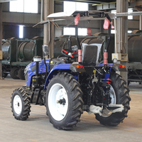 Tracteur agricole 4x4 économique avec semoir, cultivateur de pelouse, chargeur arrière, 50 CV, 70 CV, 100 CV, avec certification CE
