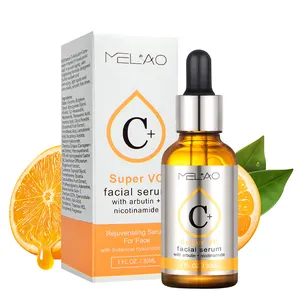 Melao Skin Care Serum Face Anti Aging Skin Whitening Private Label Vitamin C Serum Remove Yellow Essential
