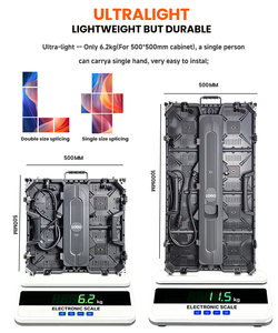 Sistema Completo di Display LED 6m <span class=keywords><strong>X</strong></span> 3m, Pannello LED 500mmx1000mm per Interni ed Esterni, Schermo LED P2.6 P2.9 P3 P3.91 per Eventi - Product Image 3