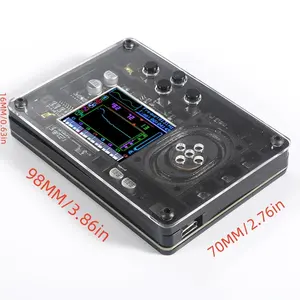 Theremin miniature Douk Audio personnalisé, style rétro, instrument de <span class=keywords><strong>musique</strong></span> électronique créatif avec plusieurs voix, écran d'affichage, jouet - Product Image 4