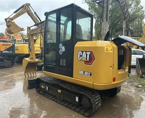 Máquina de segunda mão usada para escavadeira CAT 305.5e2 Caterpillar 305.5 305.5E 2 Cat305.5e2 Mini Escavadeiras 5 toneladas