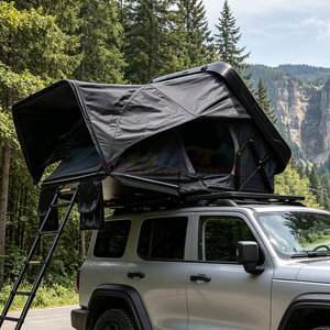 Aluminum Hard Shell Roof Tent Heavy Duty Dachzelt De Toit Waterproof Car Roof Top Tent Camping Rooftop Tent With Foam <b>Mattress</b> - Product Image 1