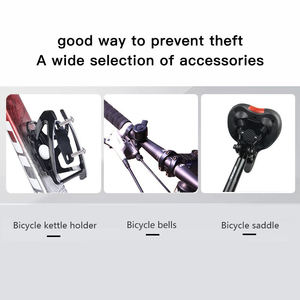 Supporto Multiplo Nascosto per Bici, Impermeabile IP67 in Plastica, per Campanello, Portaborraccia, Compatibile con Android Find Hub, Tracciamento in Tempo Reale - Product Image 1