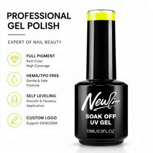 Productos Profesionales de Salón para <span class=keywords><strong>Uñas</strong></span> de Alta Calidad, Esmalte en Gel UV con Pigmentos Intensos Sin HEMA ni TPO - Product Image 1
