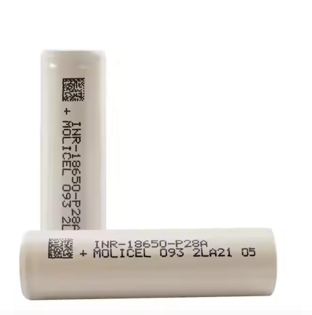 Molicel Taiwan 18650 P28A 3.7V 2800mAh 25A High Rate Discharge Li-ion Battery Cylindrical Lithium Ion Cell Molicel-P28A