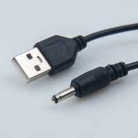 Cantell Günstigstes USB-zu-DC-Stecker-Kabel USB zu DC 3,5 mm *1,35 mm Stecker-Kabel DC4,0*1,7MM 5 V DC Hohlstecker-Stromkabel