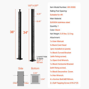 Yer Tasarruflu Kolay Kurulumlu Korkuluk ve Küpeşte Balkon Kablo Korkuluk Merdiven Sistemi - Product Image 3