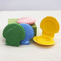 Coque compacte avec logo personnalisé pour fard à paupières poudre blush et boîte à cils emballage cosmétique direct usine
