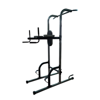 Torre de potencia de altura ajustable, equipo de ejercicio de entrenamiento en casa multifunción, estación de inmersión, barra de barra, equipo de ejercicio