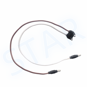 Rechtwinkliger 2-poliger Stecker Seiten markierungen Begrenzung leuchten Kabelbaum für Sattelzug maschinen ATV UTV Traktoren Automobile - Product Image 1
