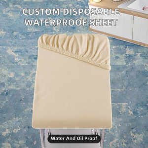 Drap-housse jetable imperméable à l'eau et à l'huile en coton pour la maison, l'hôtel et le spa - Product Image 2