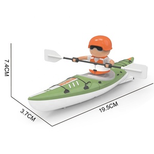 Juguetes acuáticos para niños 2,4G juguete de radio control Paddle kayaks bote pequeño RC juguete para niños - Product Image 3