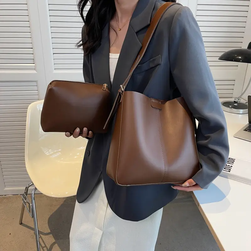 Panye 2023 kore kol çantası moda marka çanta kadın lüks deri çanta el kova çantası