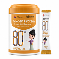 Poudre d'isolat de protéines de lactosérum Golden Protein, boisson nutritive quotidienne de qualité supérieure, mélange de protéines facile à mélanger, 80 portions