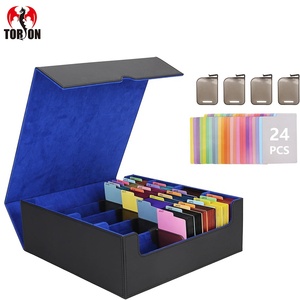 Boîte de rangement Torson en PU pour cartes de collection Yu-Gi-Oh CCG PTCG Yugioh TCG, capacité familiale à quatre rangées pour plus de 3000 cartes, grande capacité - Product Image 4