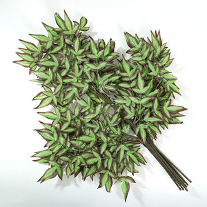 Hojas de Arce Artificiales Aromáticas de Alta Simulación para Paisajismo, Ramas Decorativas para Exteriores - Product Image 2